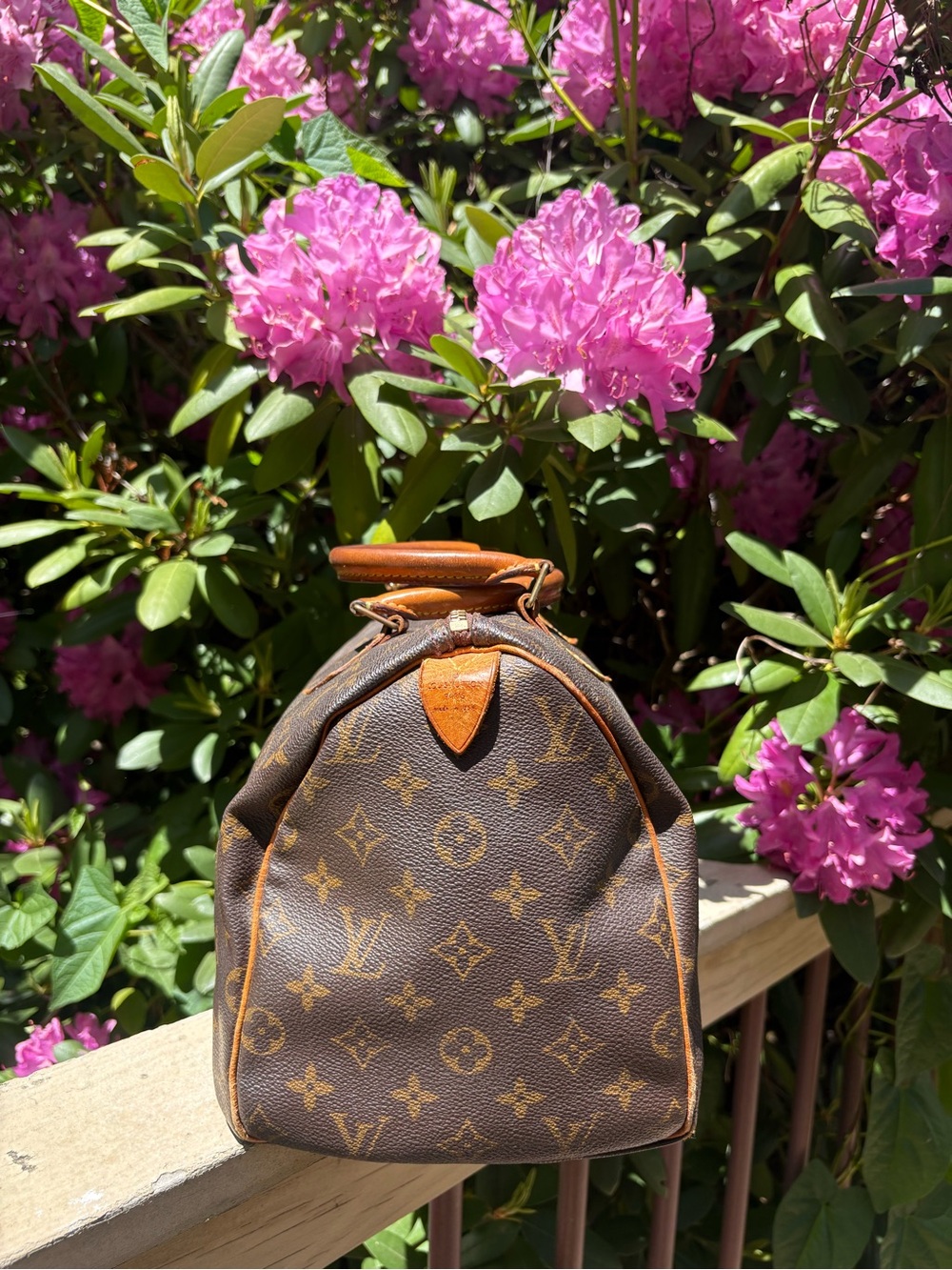 Louis Vuitton Monogram Satchel Handbag - Picture 5 of 9